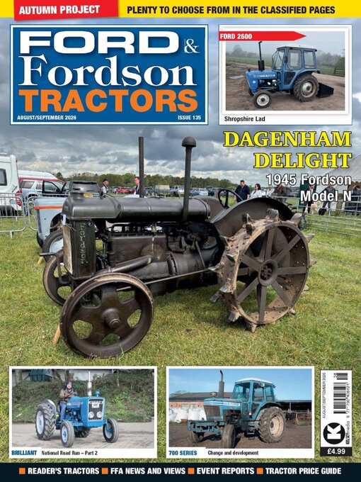 Cover image for Ford and Fordson Tractors